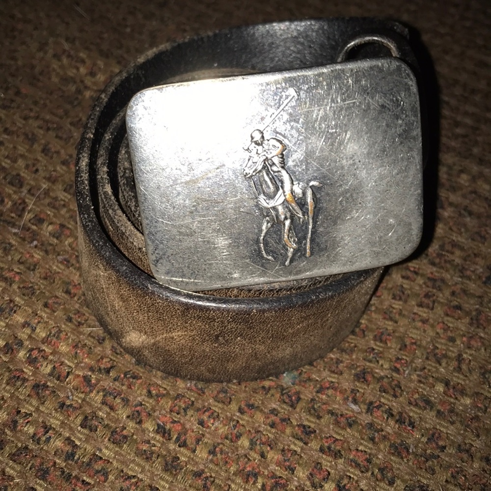 Polo dress up belt men’s